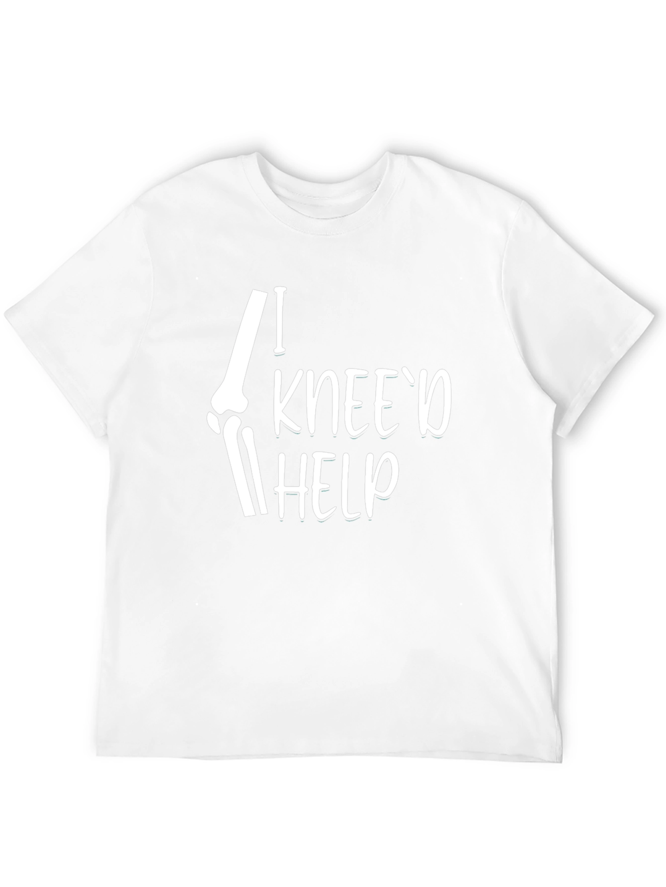 I Kneed Help T-Shirt - Funny Bone Graphic Tee
