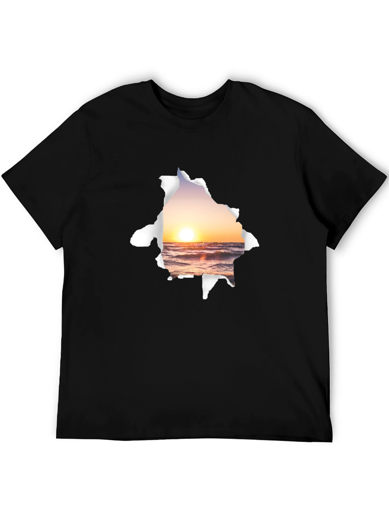 Sunset Beach Graphic T-Shirt