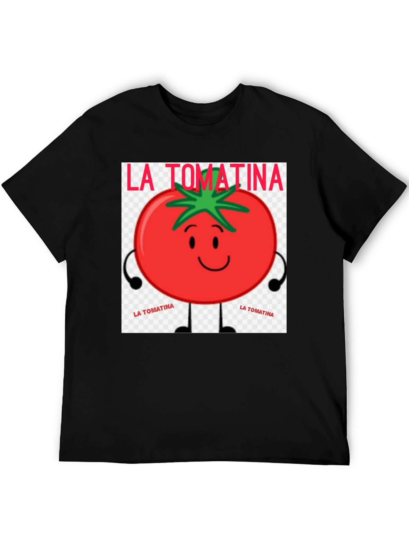 La Tomatina Tomato Character Graphic T-Shirt