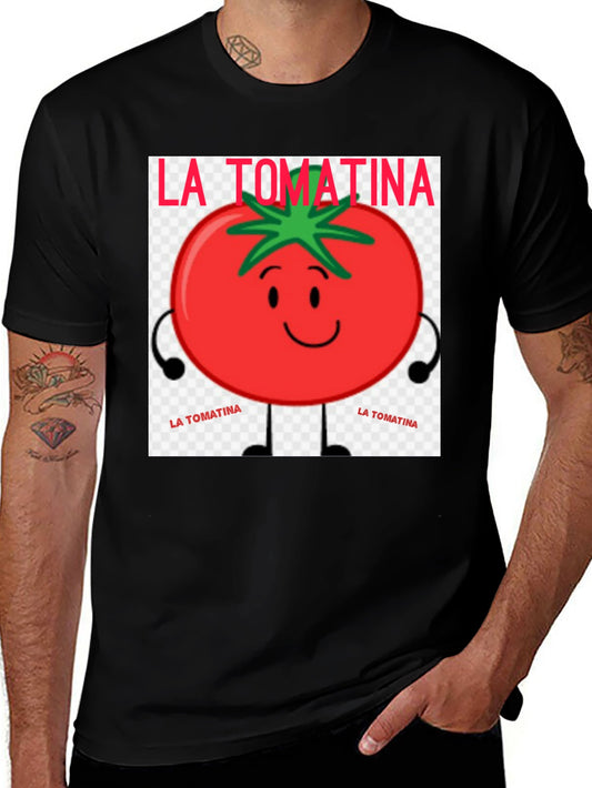La Tomatina Tomato Character Graphic T-Shirt