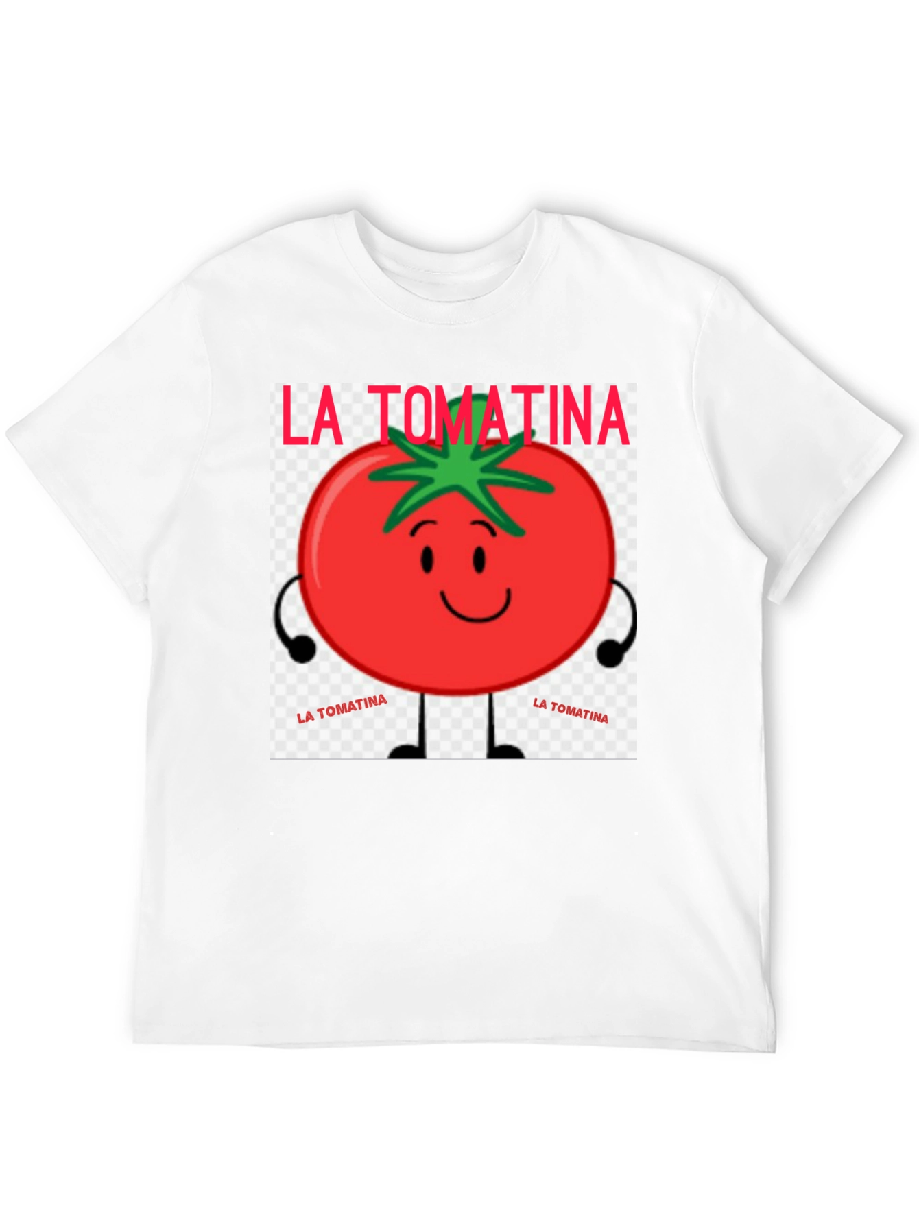 La Tomatina Tomato Character Graphic T-Shirt