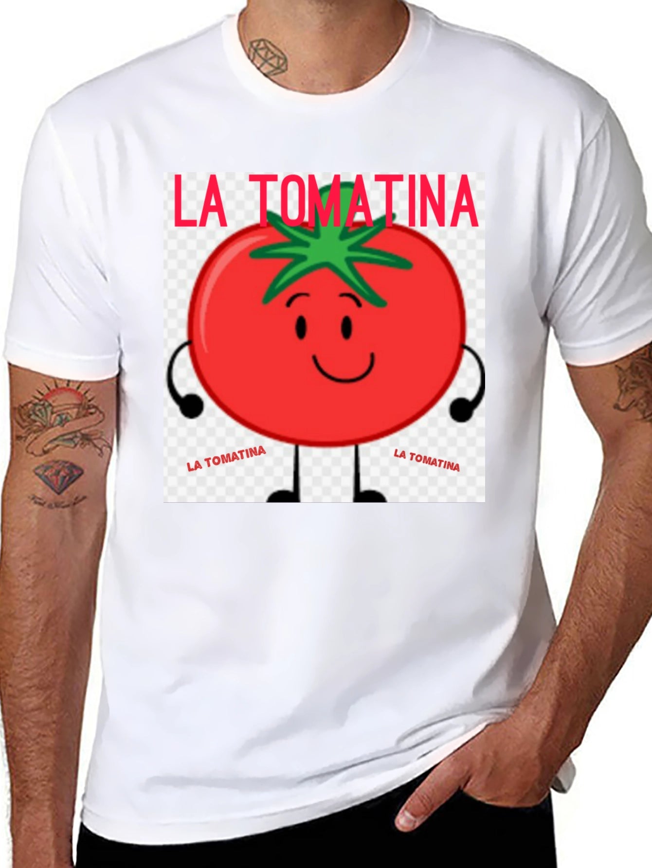 La Tomatina Tomato Character Graphic T-Shirt