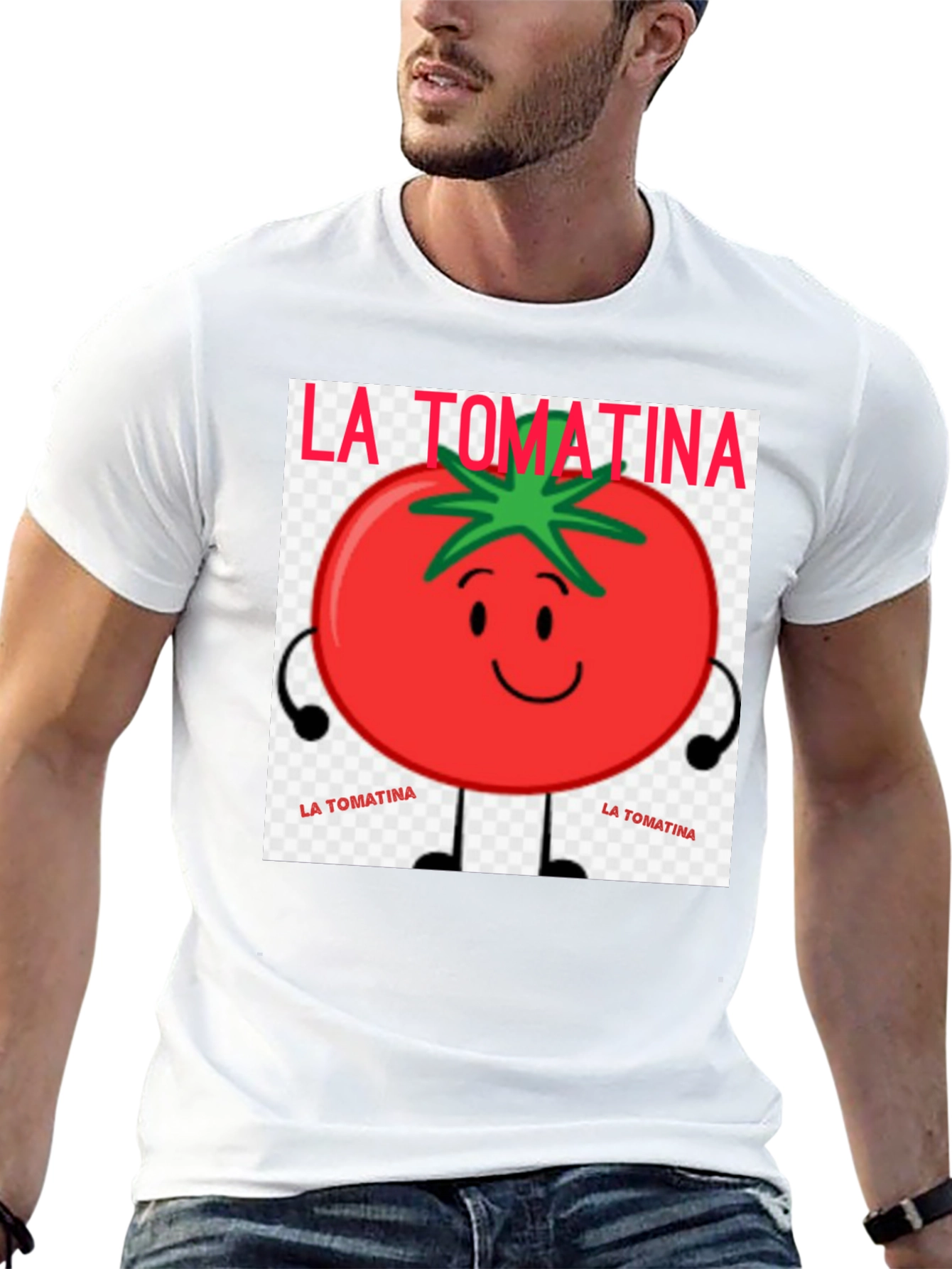 La Tomatina Tomato Character Graphic T-Shirt