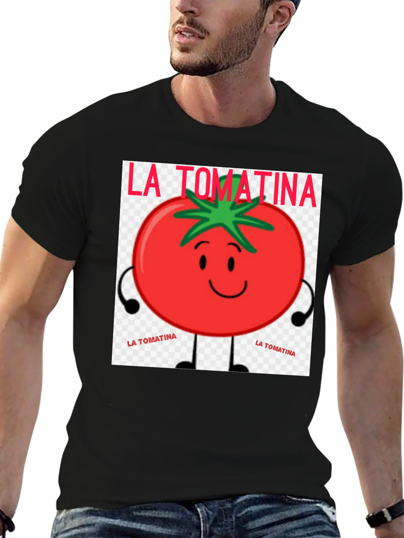 La Tomatina Tomato Character Graphic T-Shirt
