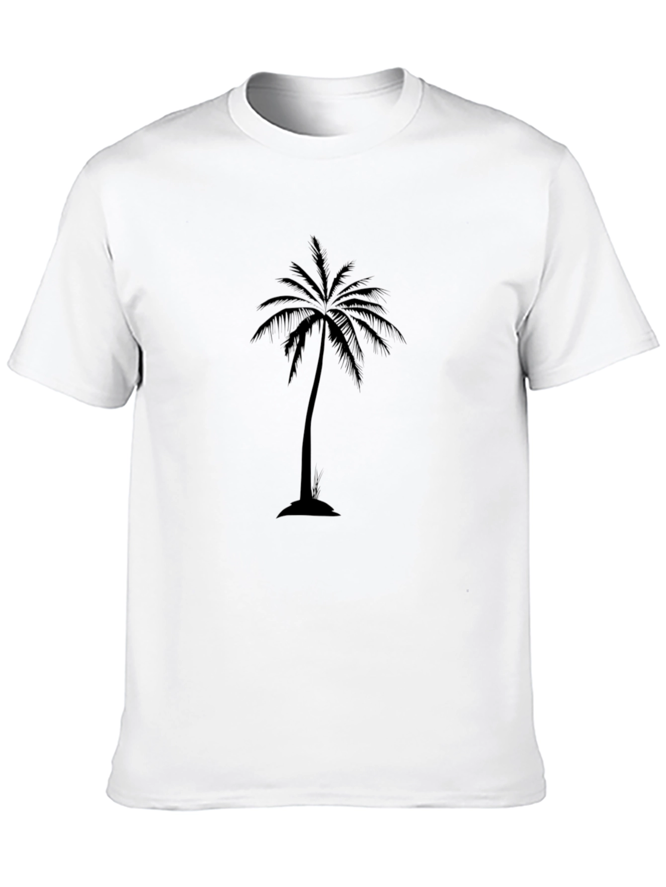Black Palm Tree Graphic T-Shirt