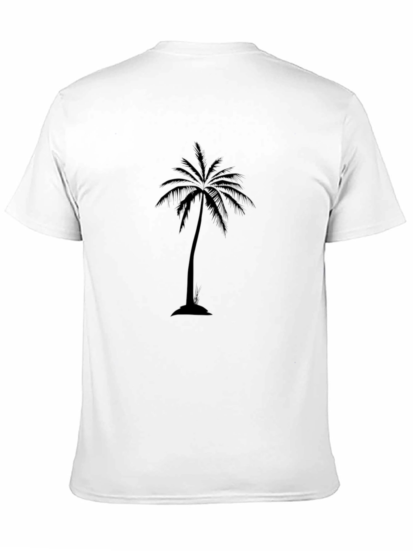 Black Palm Tree Graphic T-Shirt
