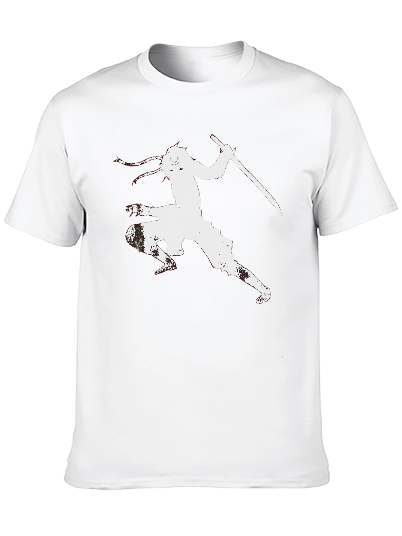 Samurai Sword Black T-Shirt