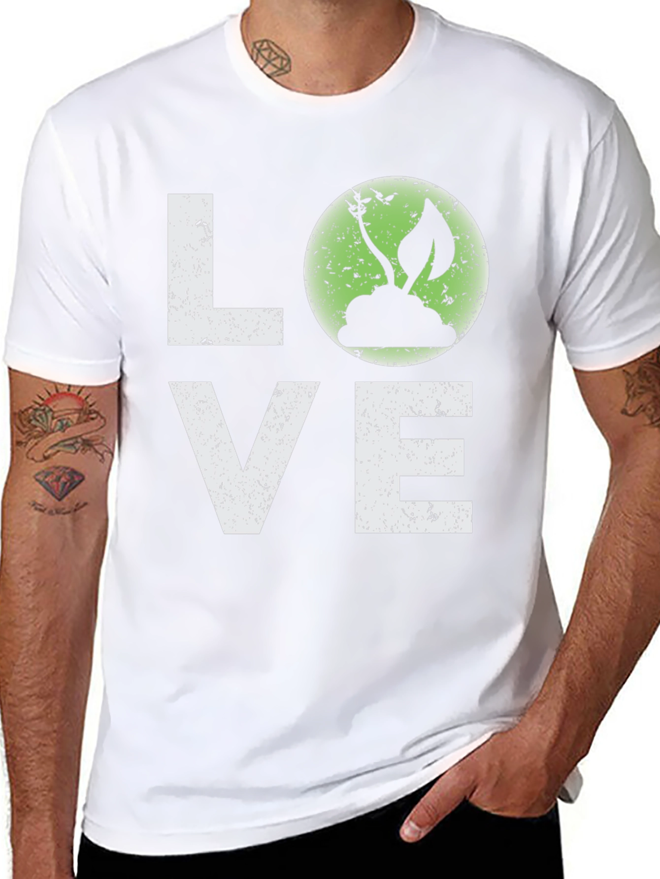Love Plants Graphic T-Shirt - Nature Lover Tee