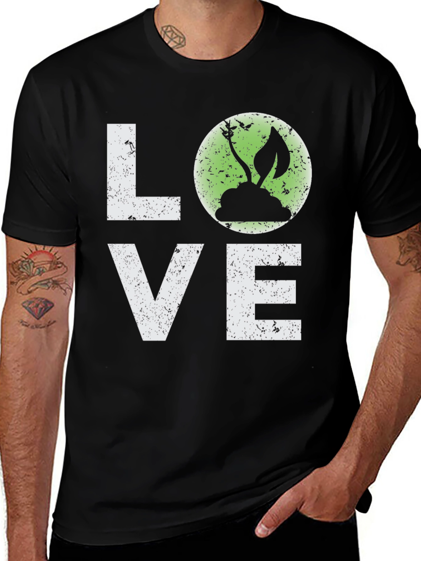 Love Plants Graphic T-Shirt - Nature Lover Tee