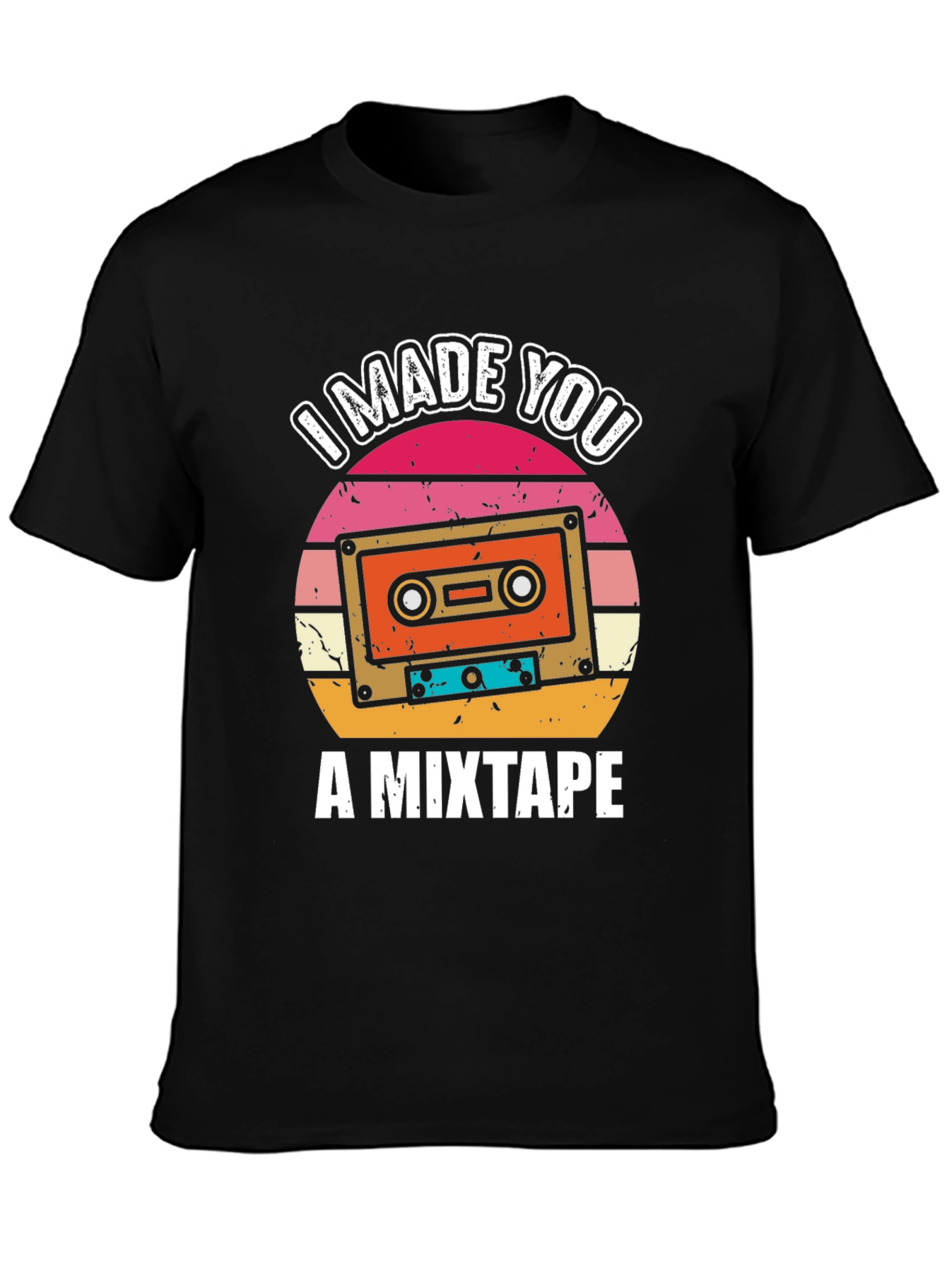 I Made You a Mixtape Retro T-Shirt