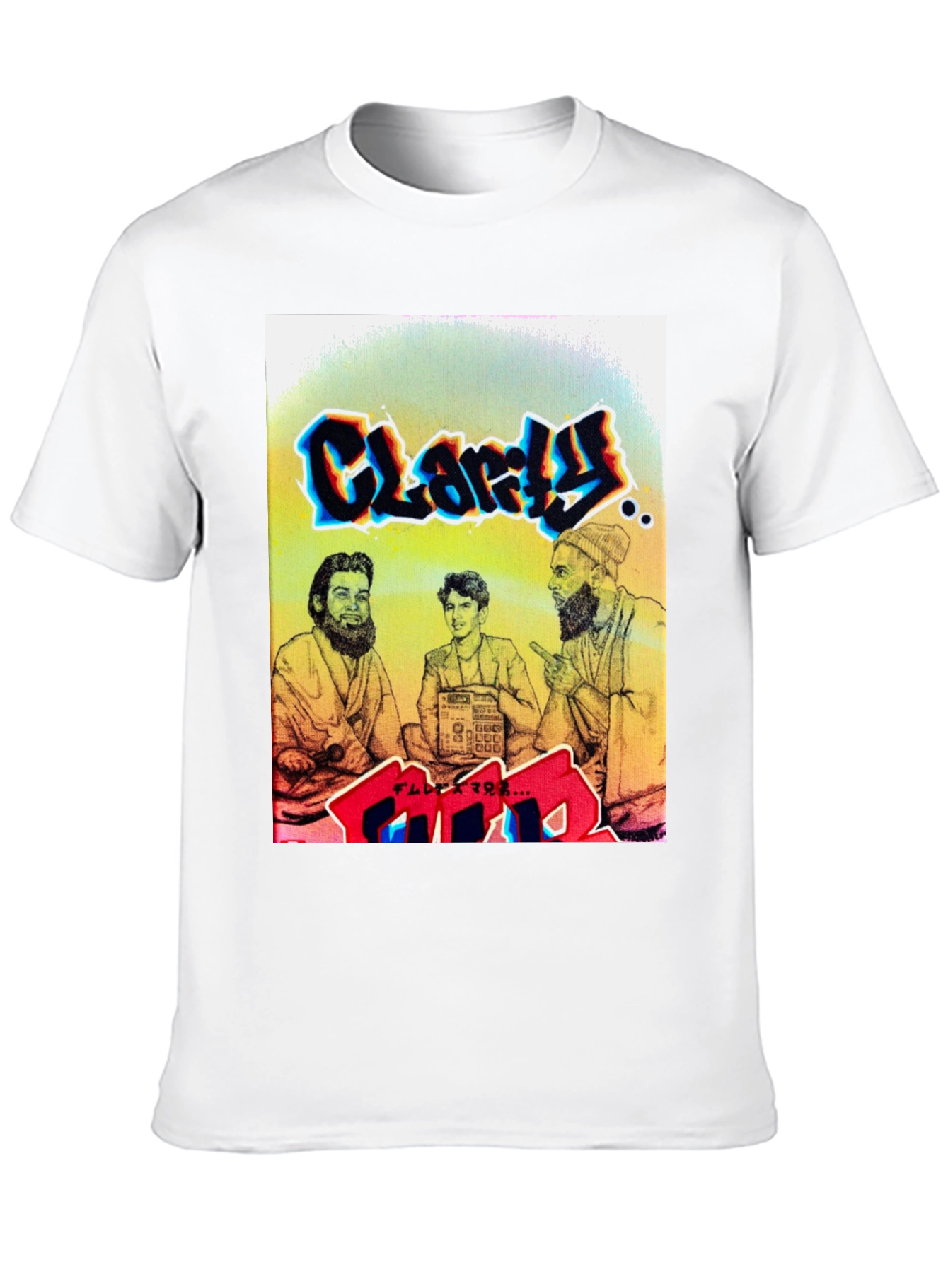 Clarity T-Shirt Graphic Novel Style