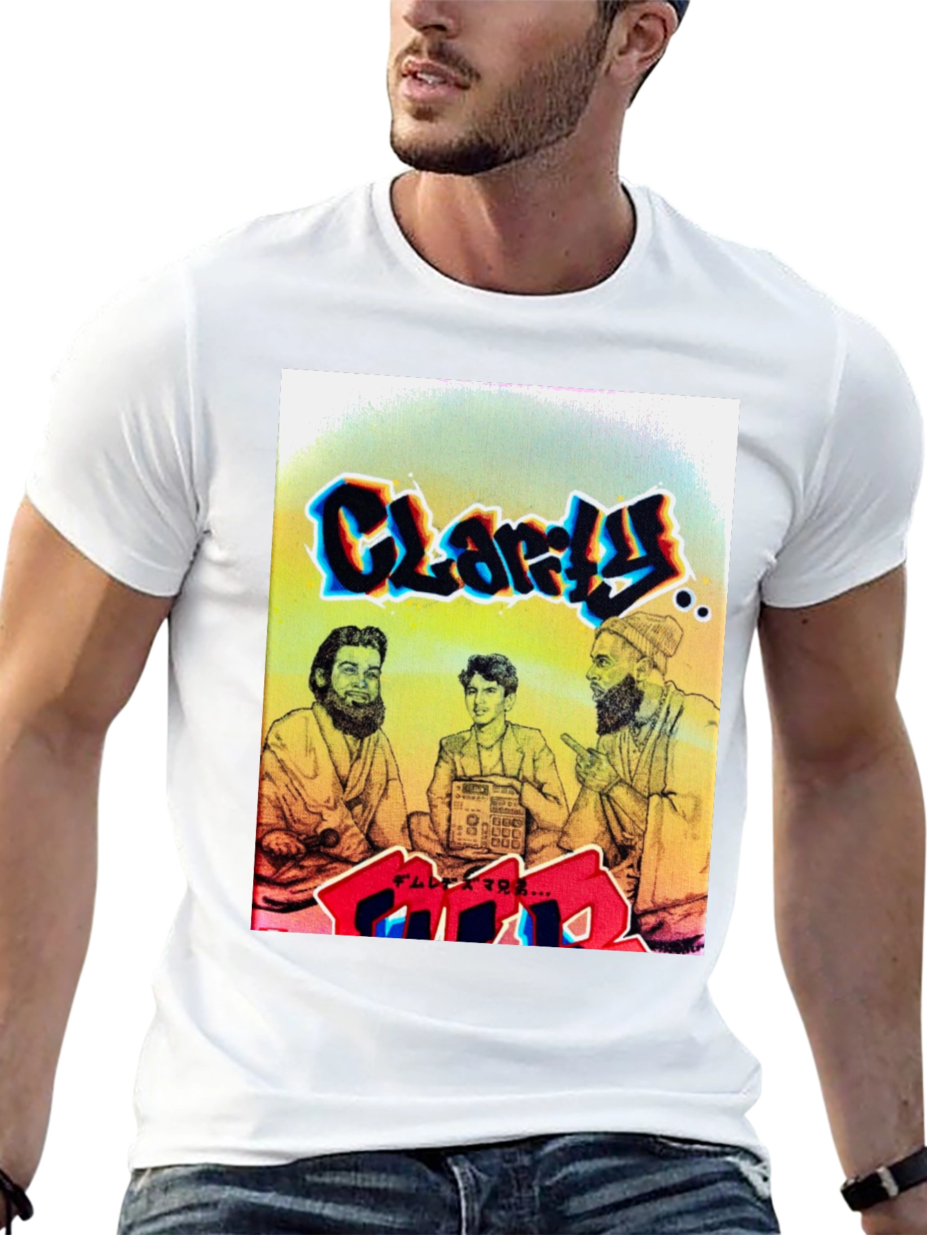 Clarity T-Shirt Graphic Novel Style