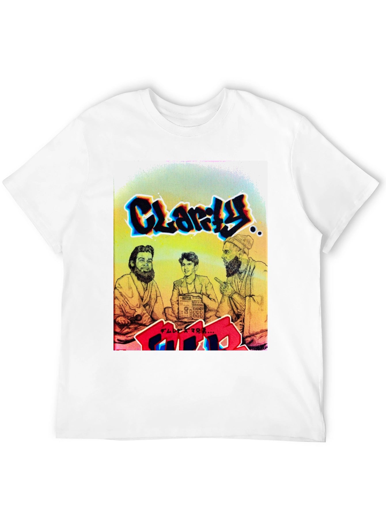 Clarity T-Shirt Graphic Novel Style