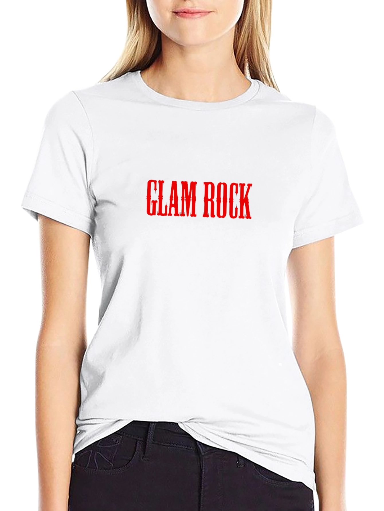 Glam Rock T-Shirt - Bold Graphic Tee