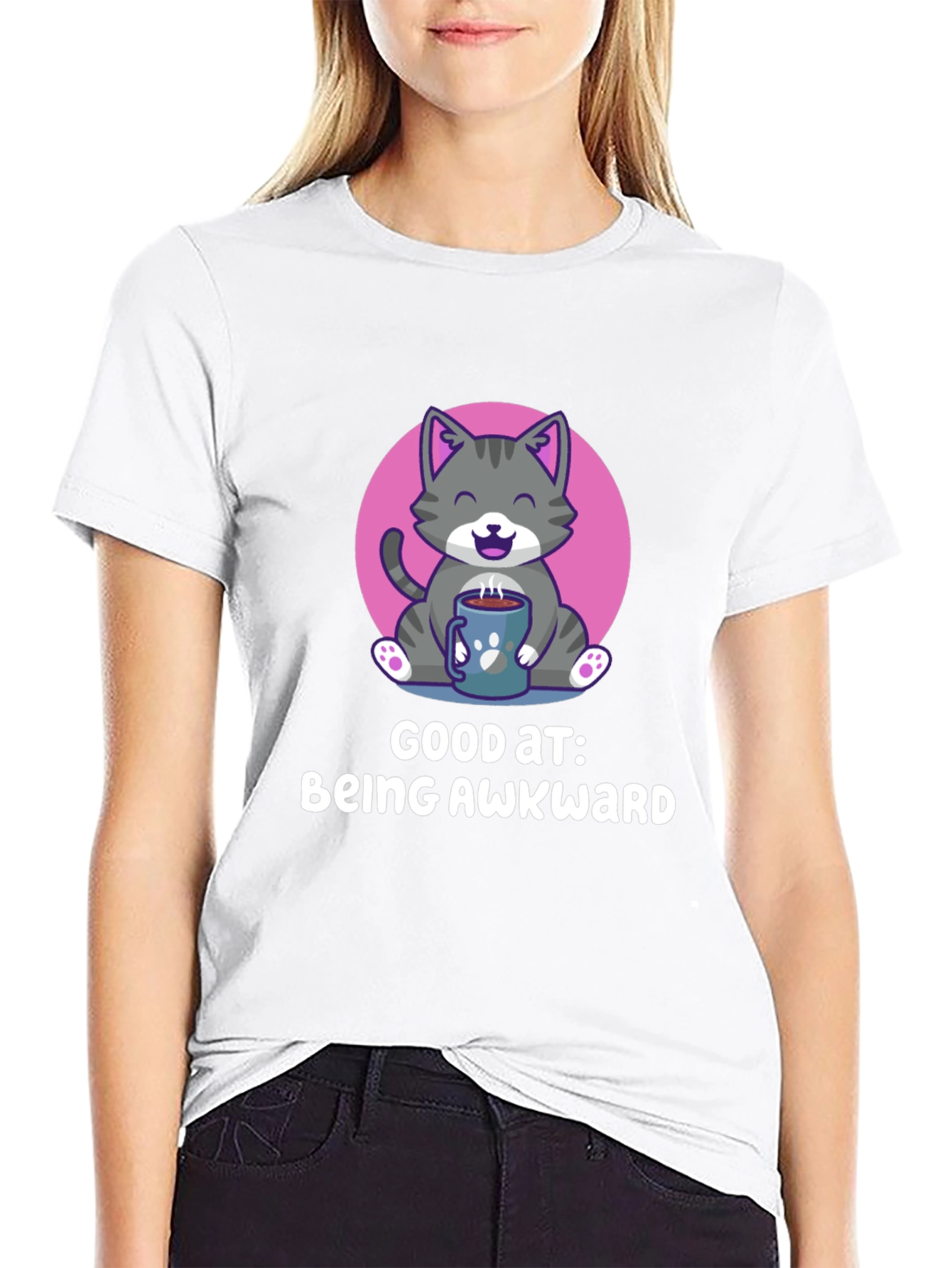 Awkward Cat T-Shirt