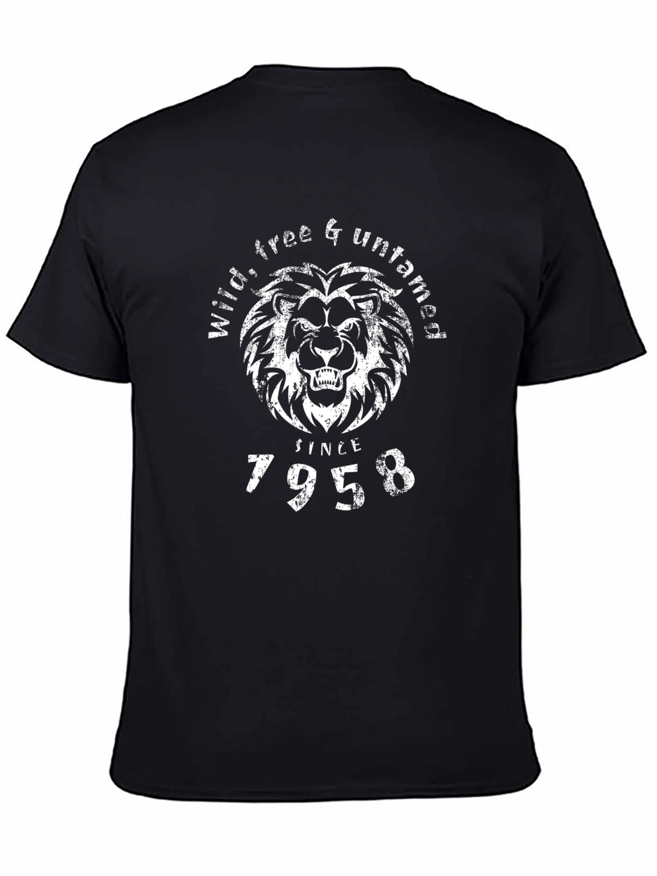 Wild & Untamed Lion Graphic Tee - Since 1958