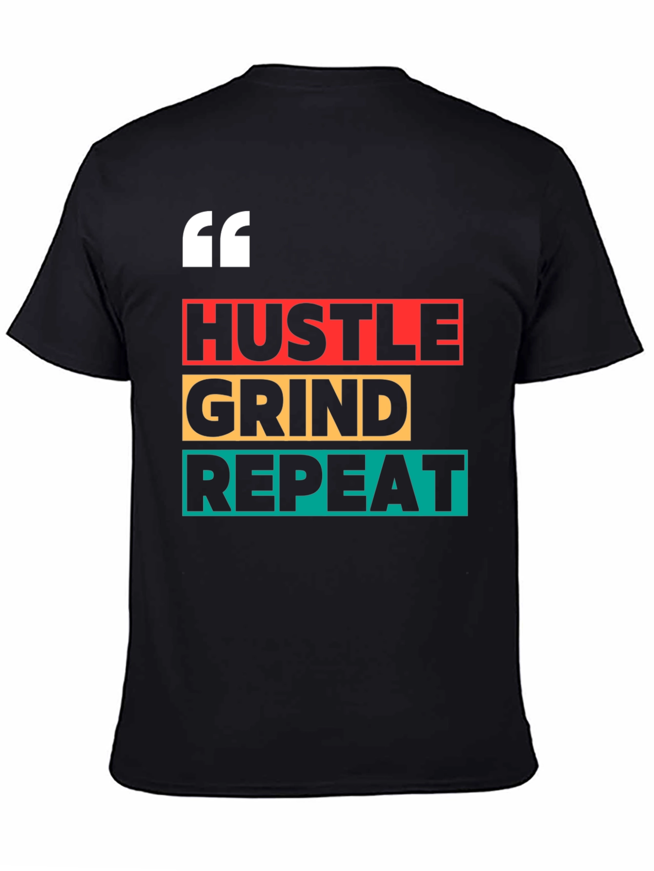 Hustle Grind Repeat Graphic Tee