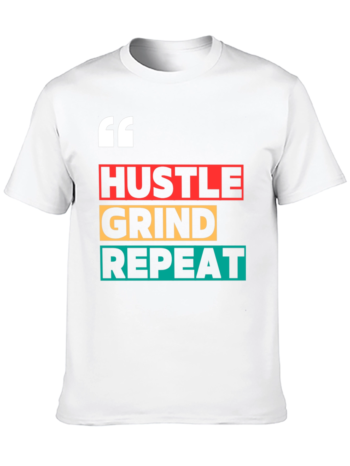 Hustle Grind Repeat Graphic Tee