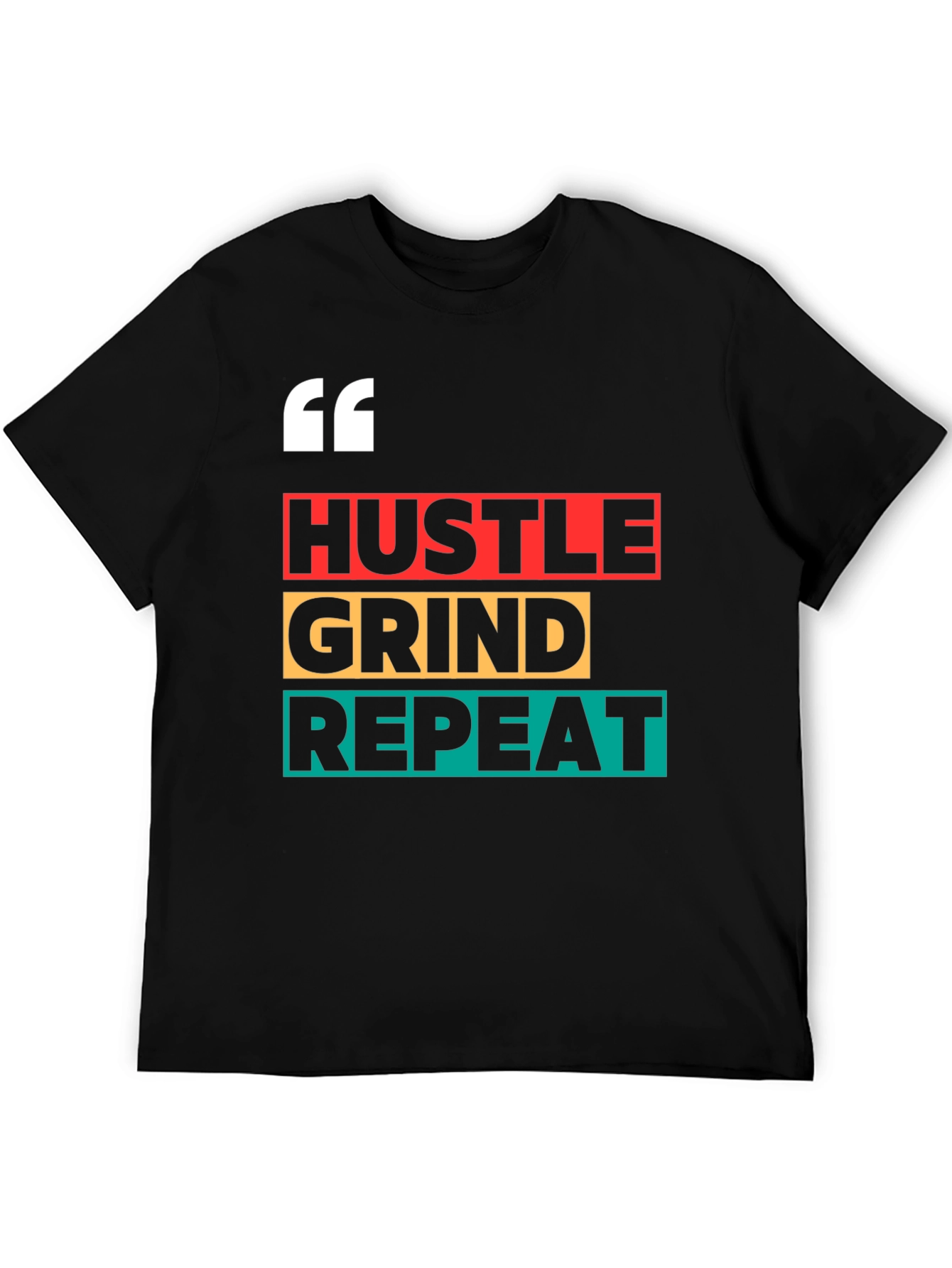 Hustle Grind Repeat Graphic Tee