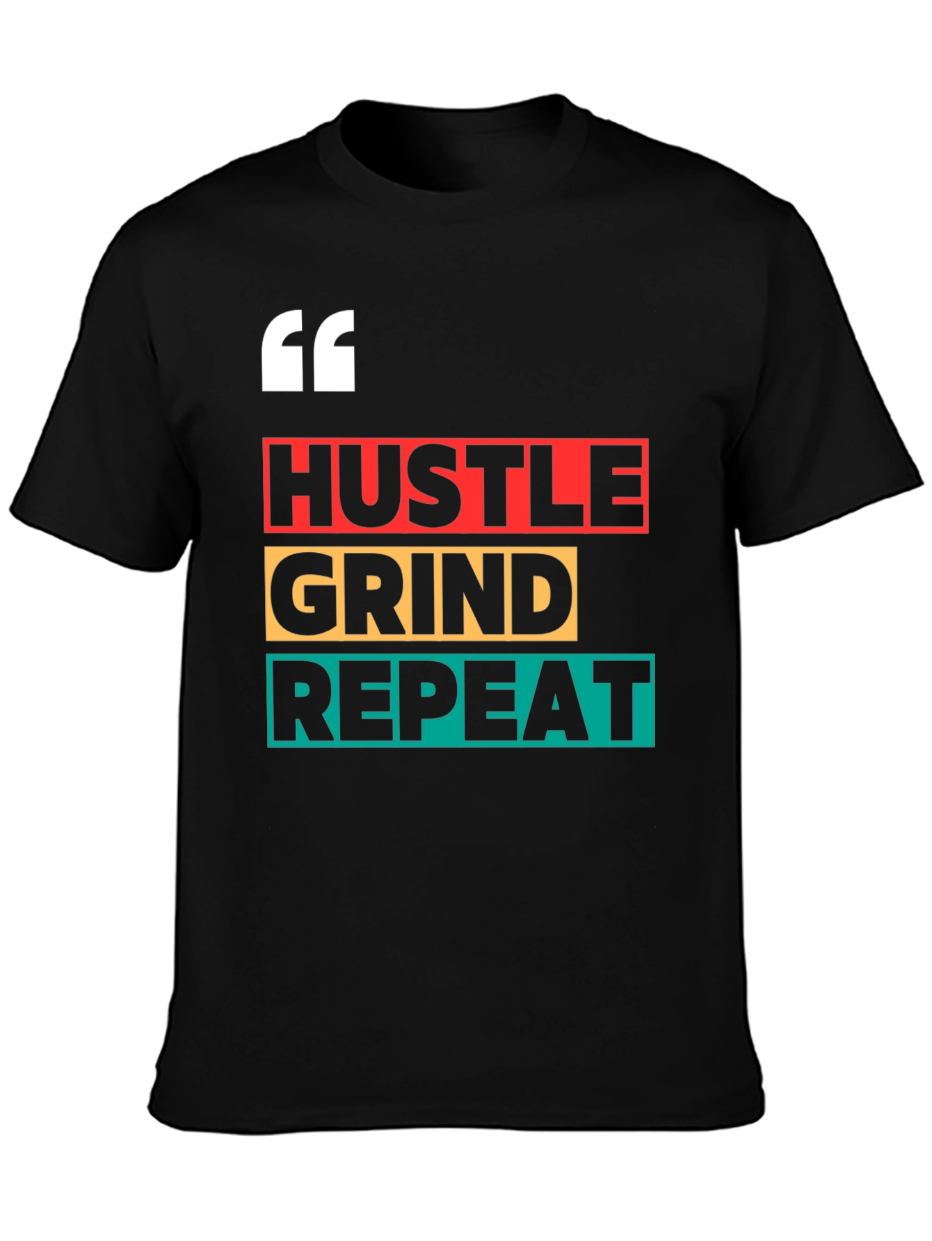 Hustle Grind Repeat Graphic Tee