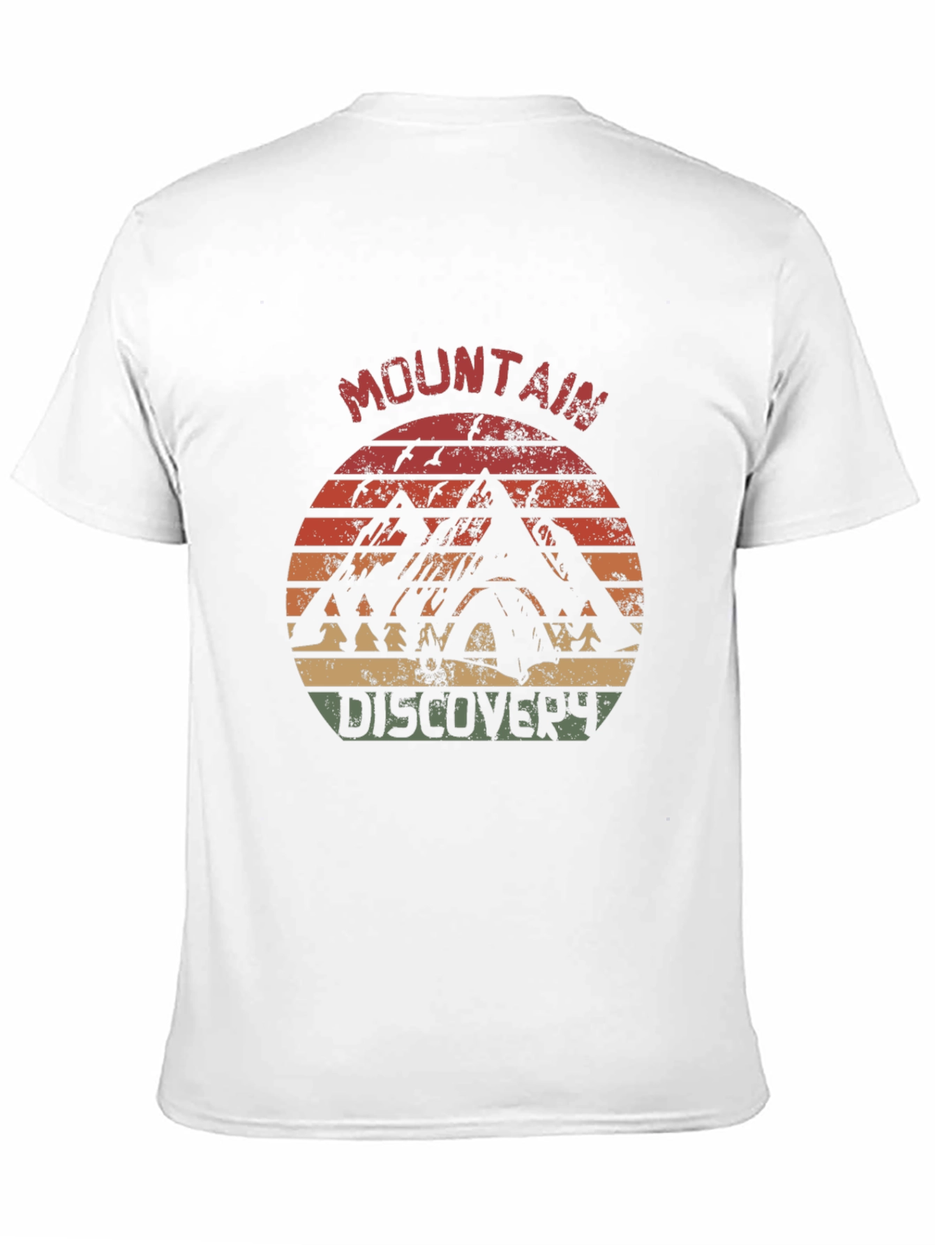 Mountain Discovery Graphic Tee - Retro Style