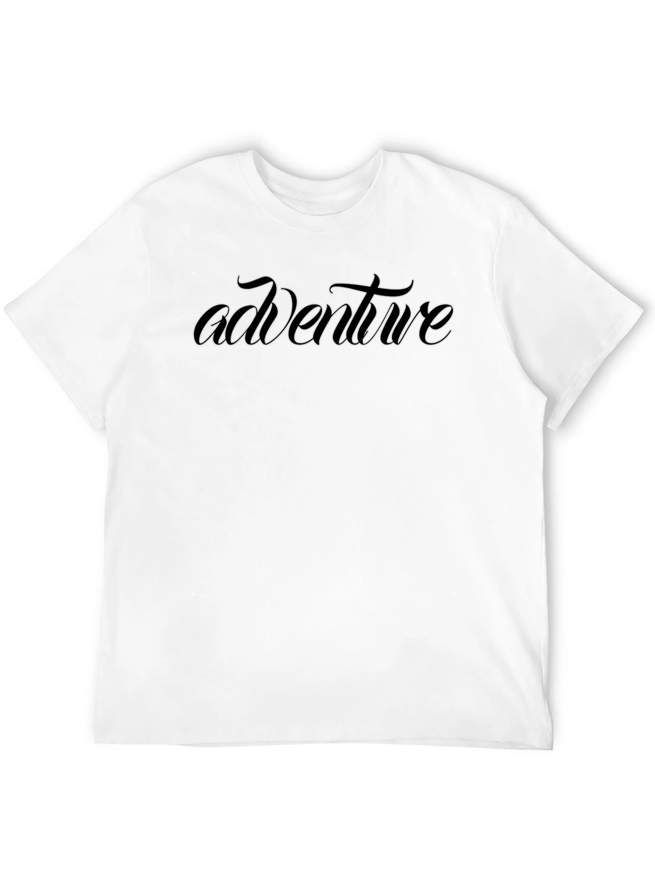 Adventure Graphic Tee - Black Short Sleeve T-Shirt
