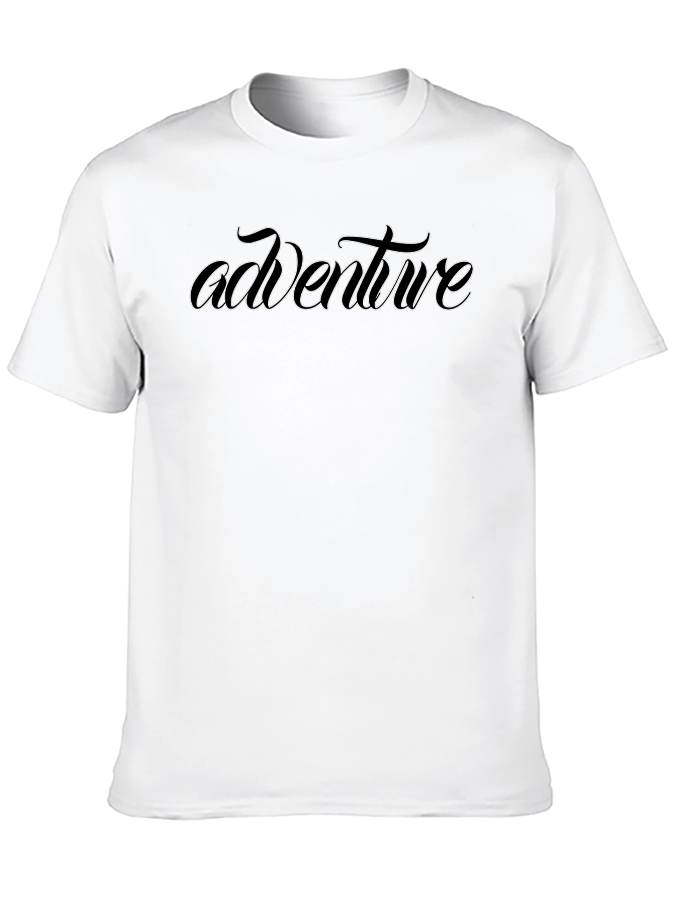 Adventure Graphic Tee - Black Short Sleeve T-Shirt