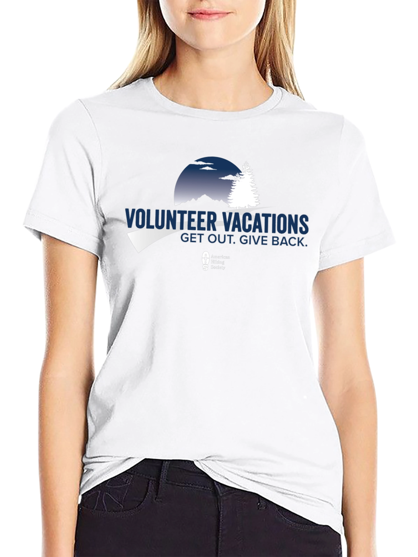 Volunteer Vacations Graphic T-Shirt - Get Out Give Back!