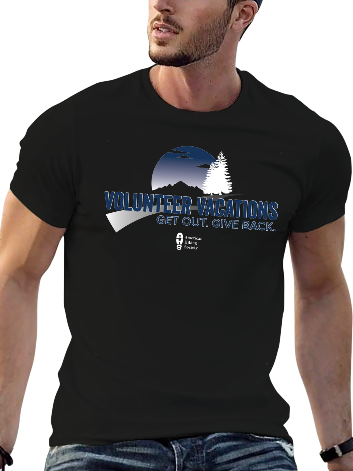 Volunteer Vacations Graphic T-Shirt - Get Out Give Back!