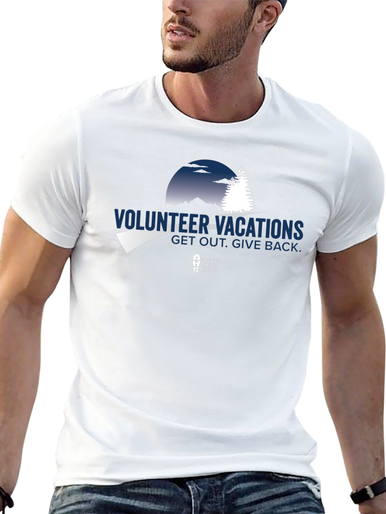 Volunteer Vacations Graphic T-Shirt - Get Out Give Back!