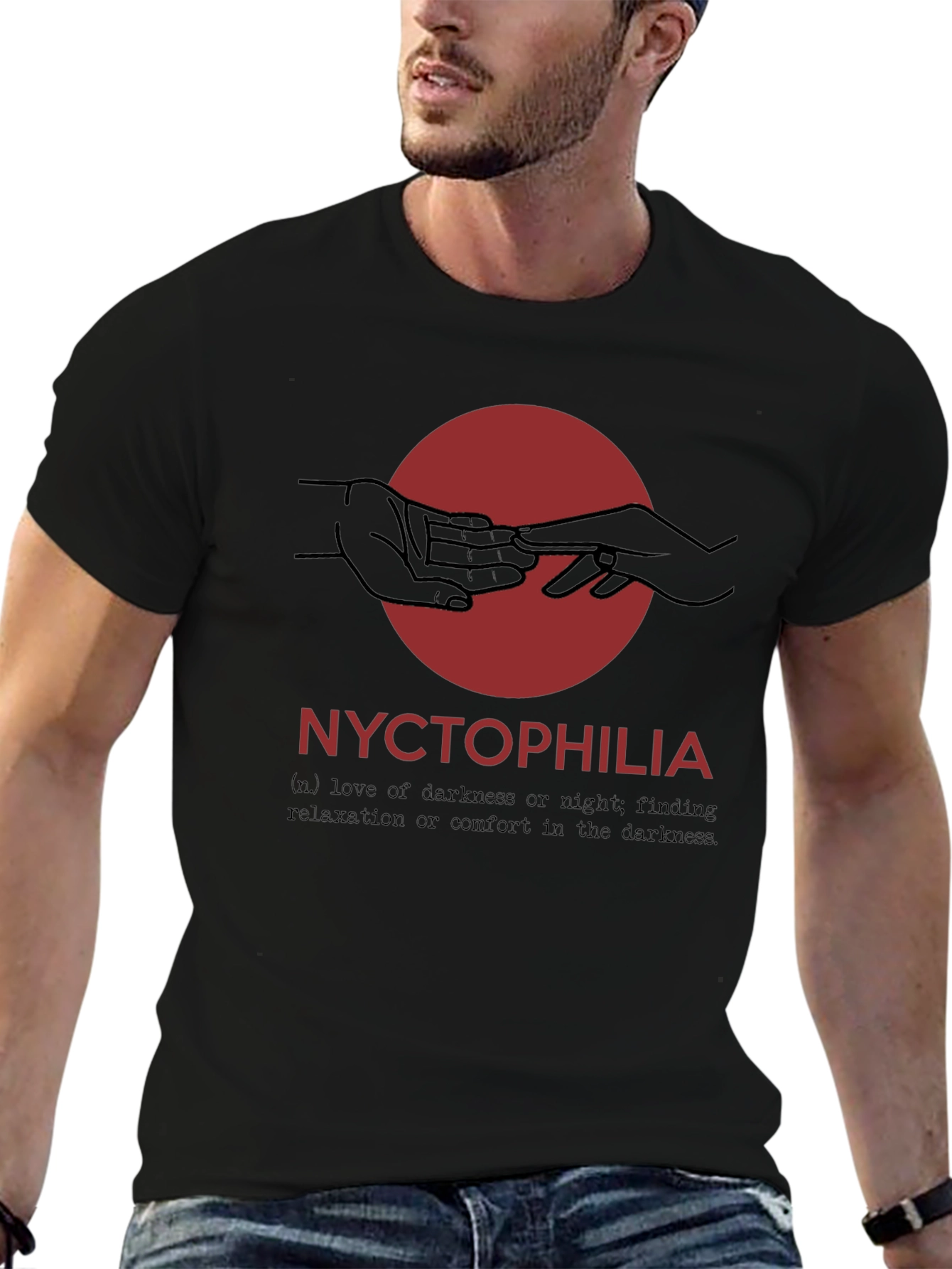Nyctophilia T-Shirt - Love of Darkness Graphic Tee