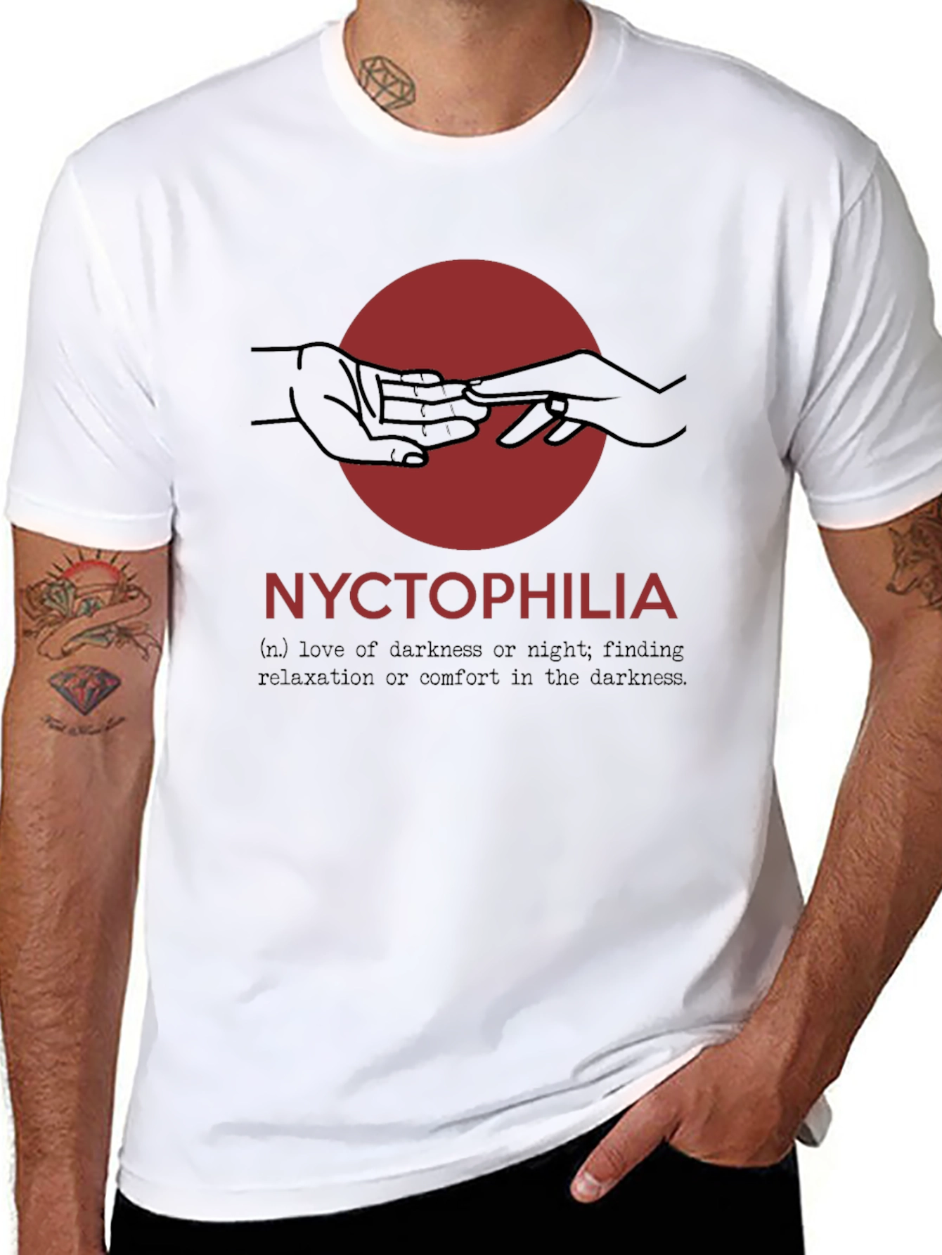 Nyctophilia T-Shirt - Love of Darkness Graphic Tee