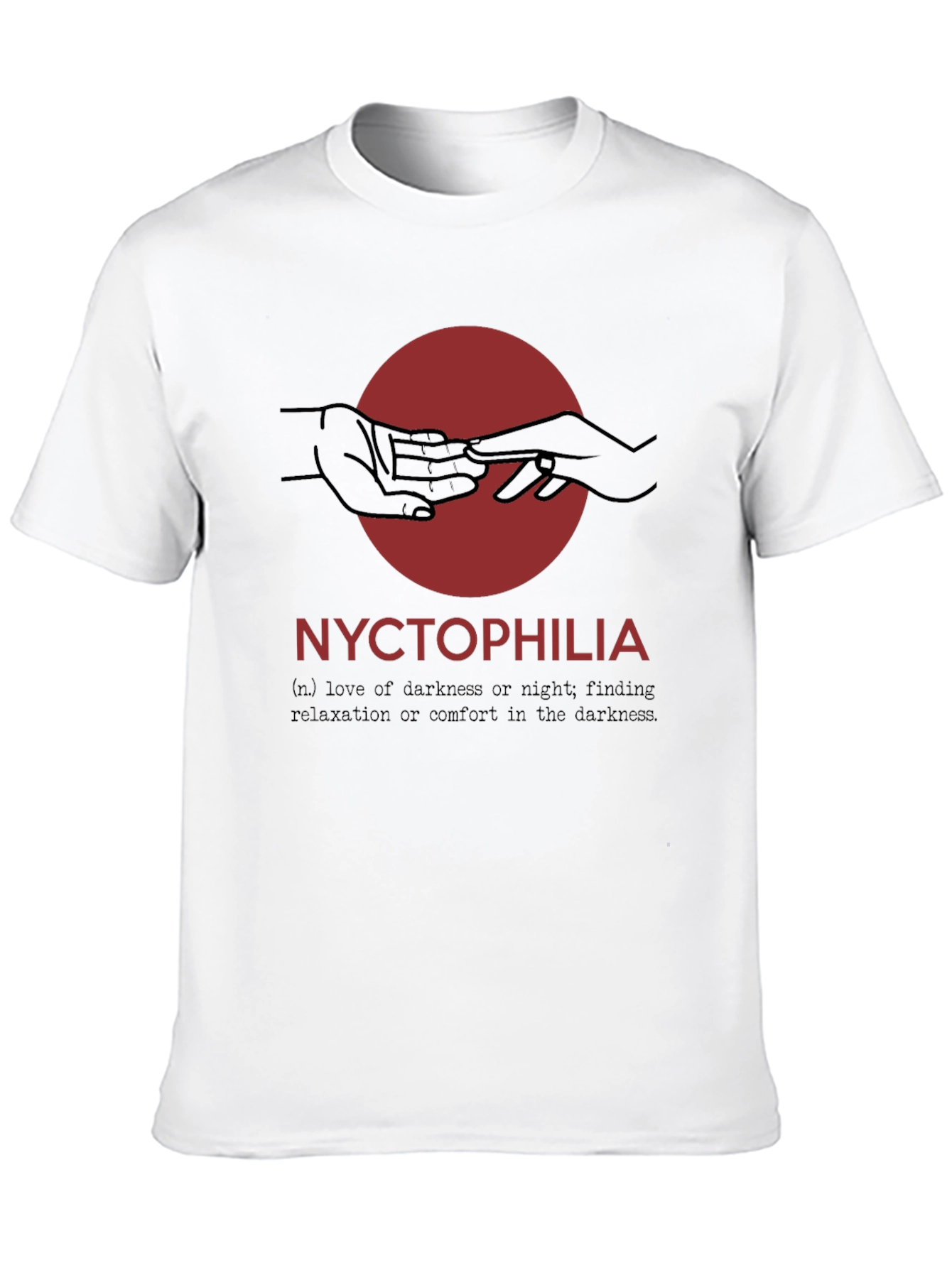 Nyctophilia T-Shirt - Love of Darkness Graphic Tee