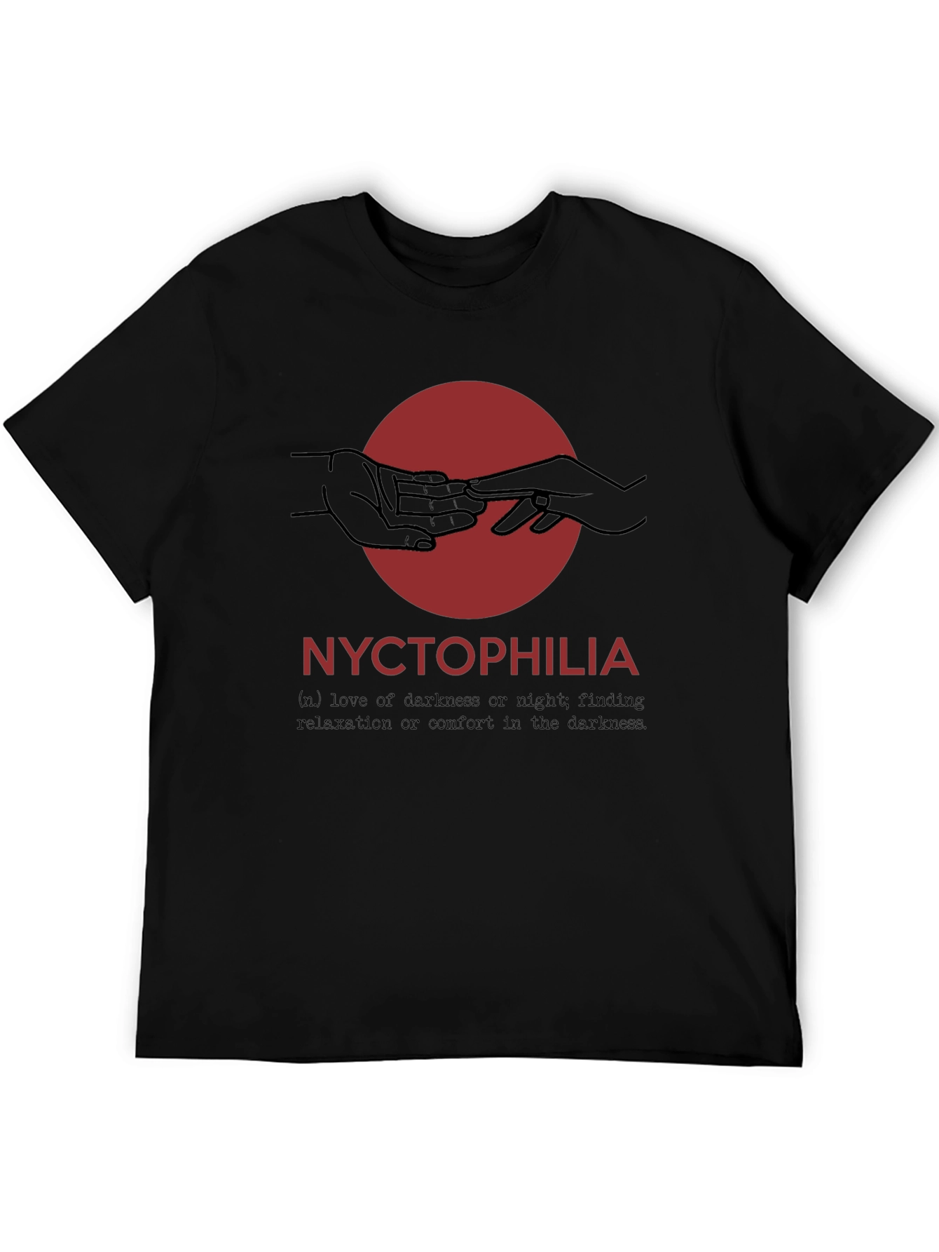 Nyctophilia T-Shirt - Love of Darkness Graphic Tee