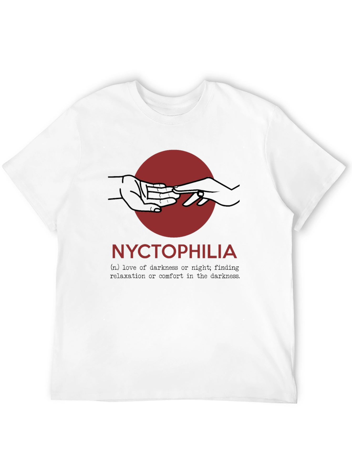 Nyctophilia T-Shirt - Love of Darkness Graphic Tee
