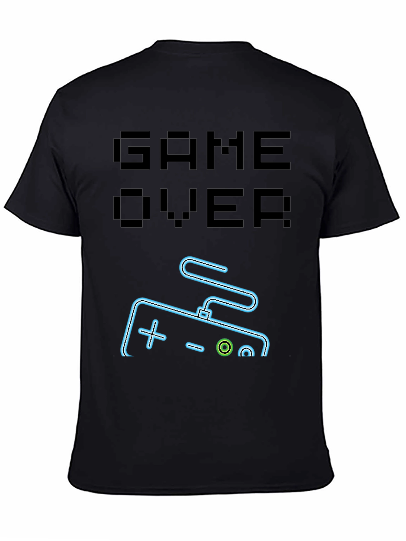Game Over Graphic Tee - Gamer Style Shirt