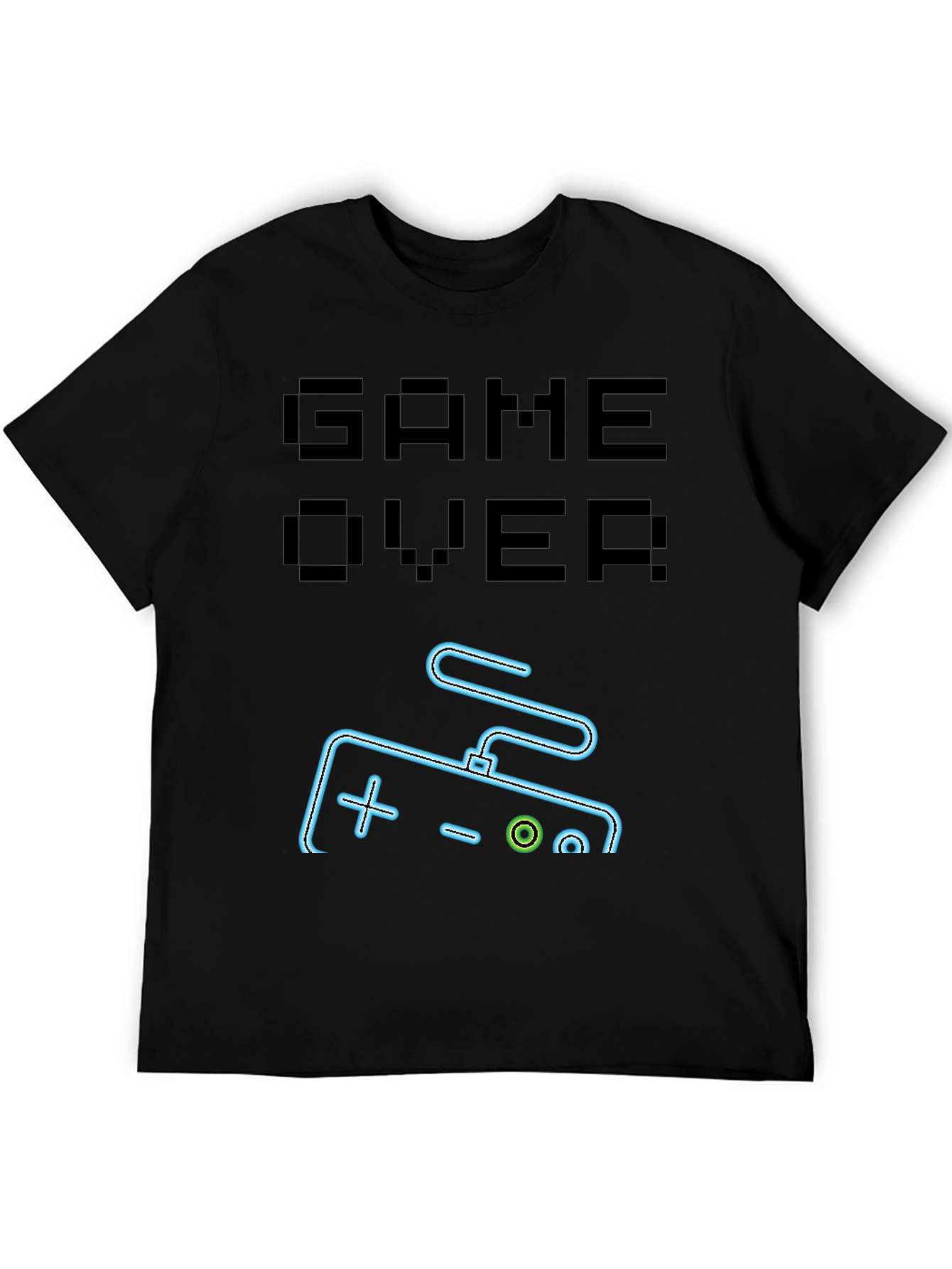 Game Over Graphic Tee - Gamer Style Shirt