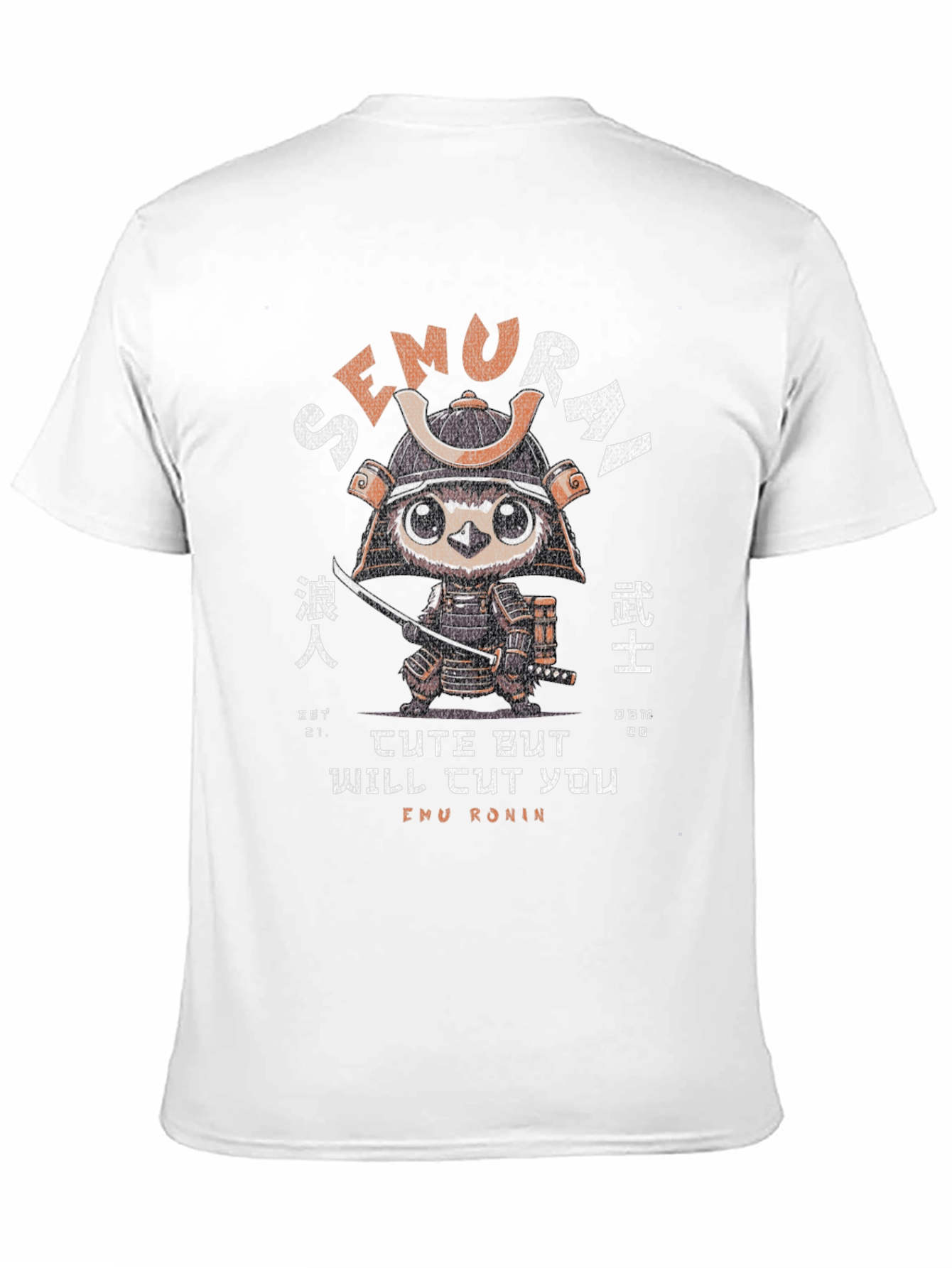 Emu Ronin T-Shirt: Cute But Will Cut You!