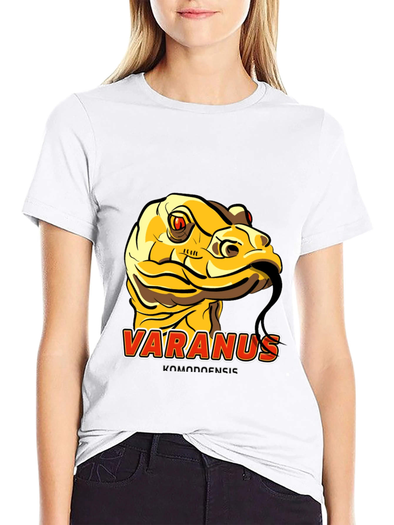 Varanus Komodoensis Graphic Tee