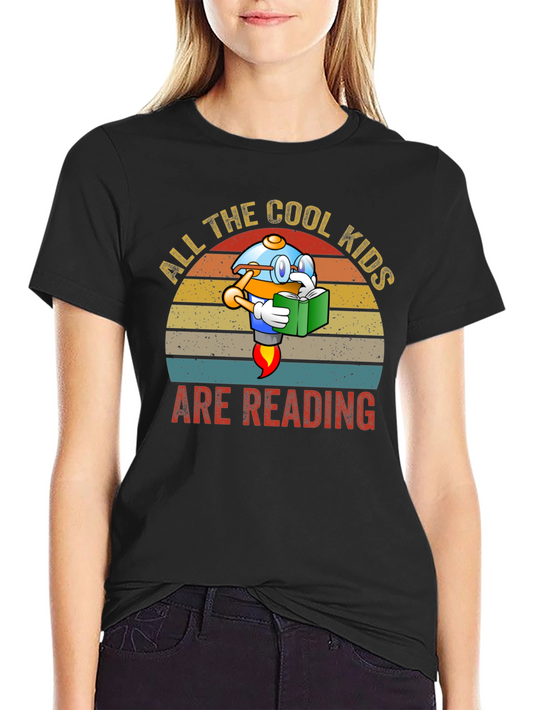 Cool Kids Reading T-Shirt