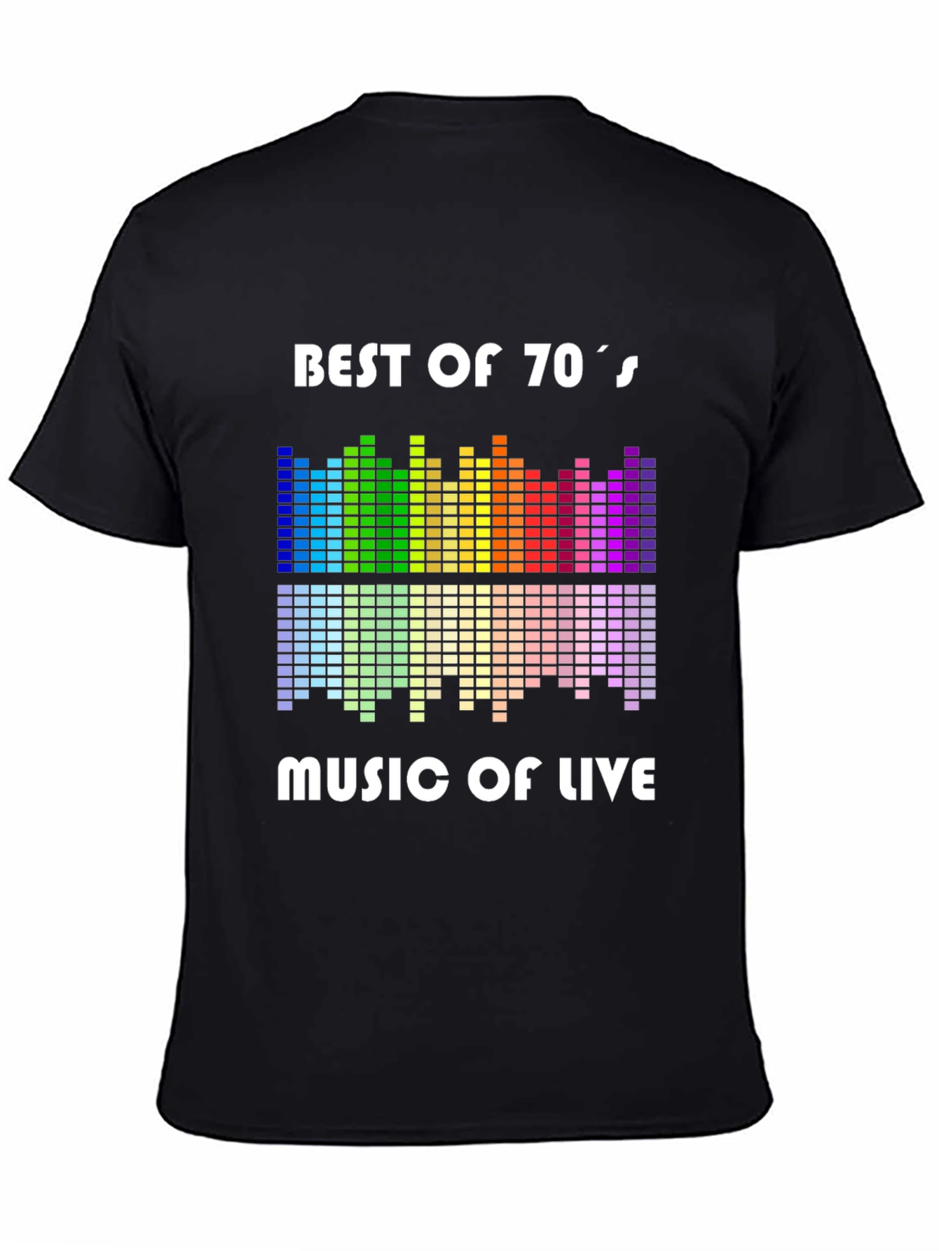 Best of 70s Music Live Graphic T-Shirt