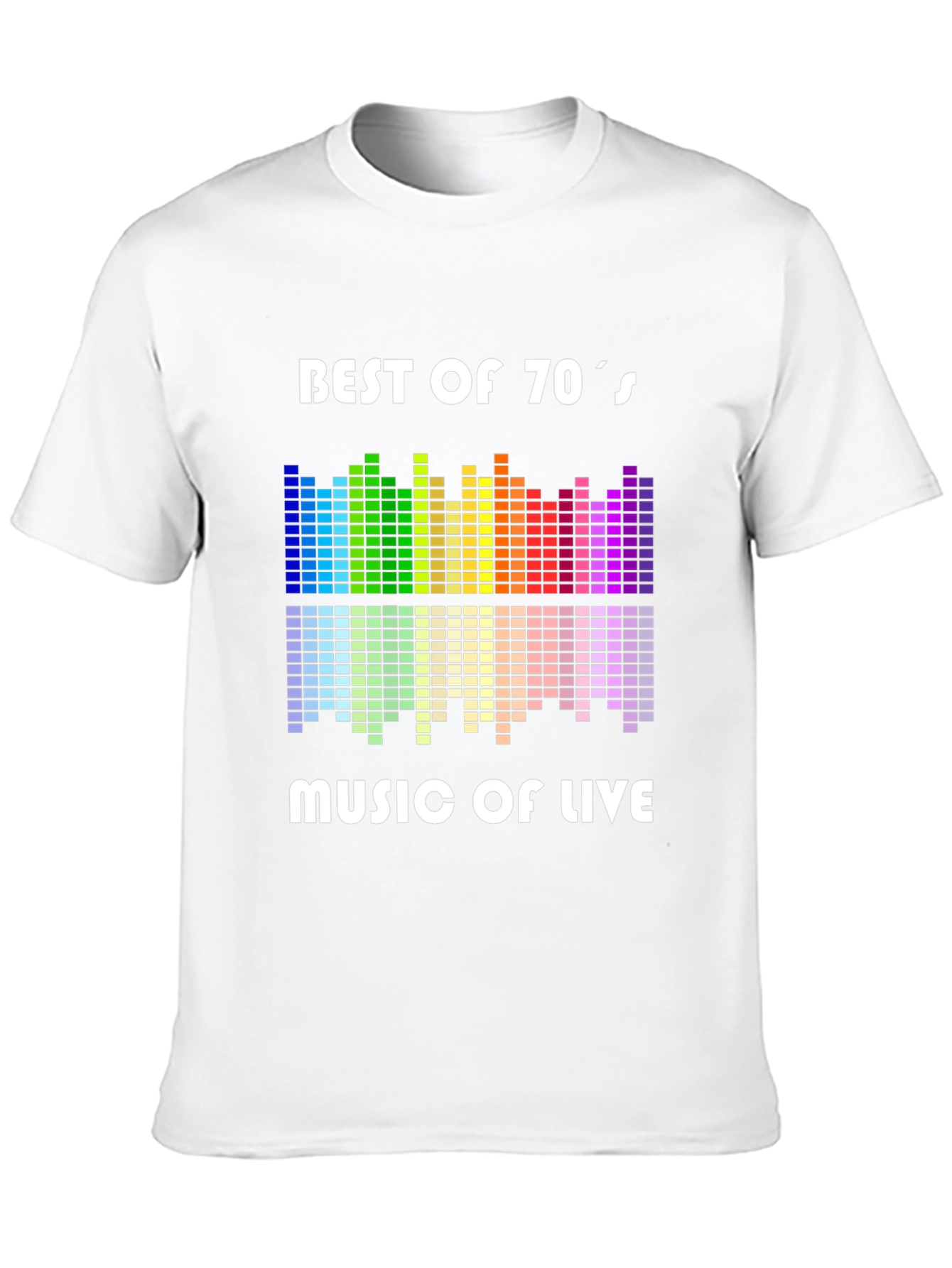 Best of 70s Music Live Graphic T-Shirt