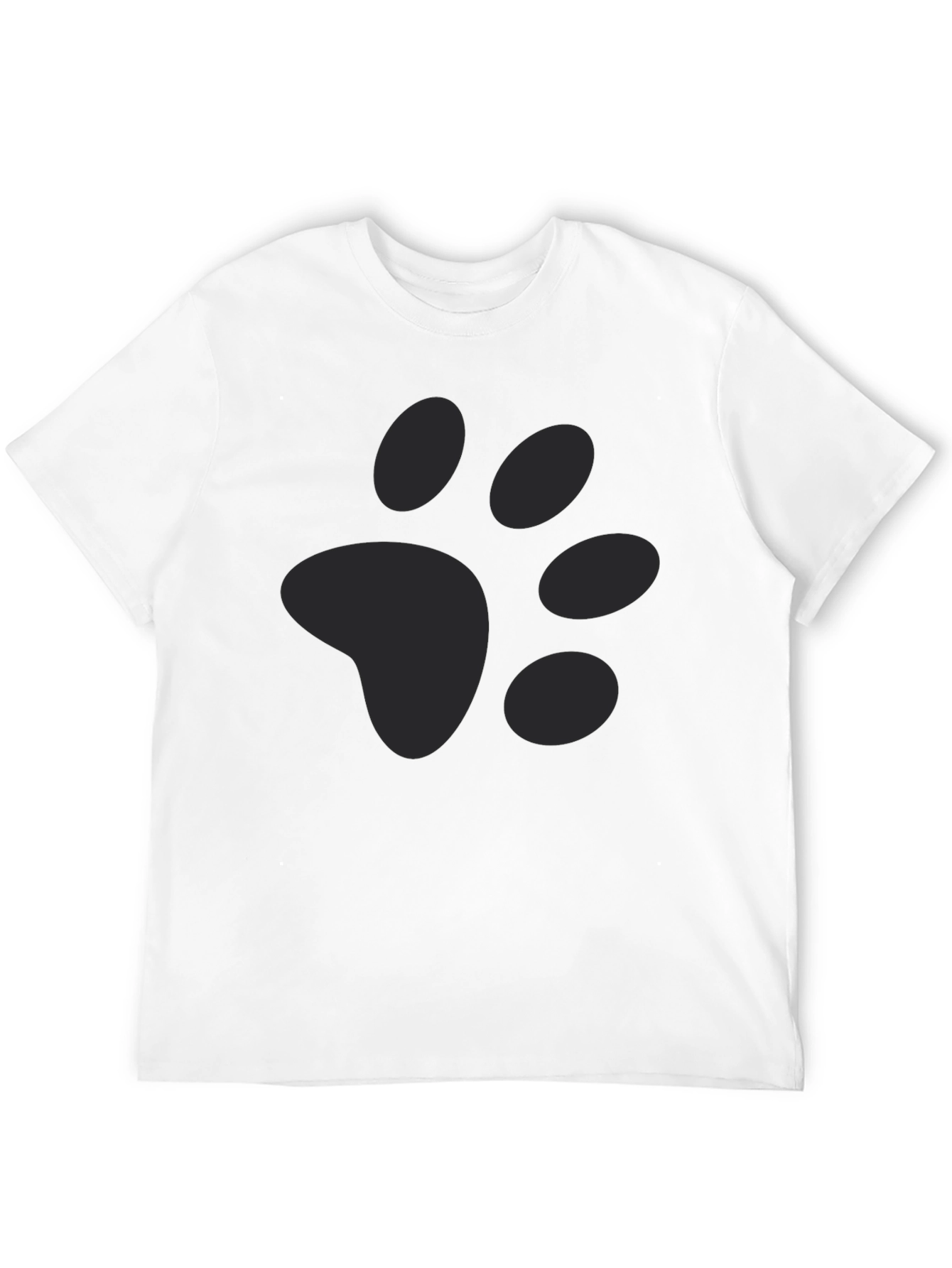 Paw Print Graphic Tee - Casual Comfort
