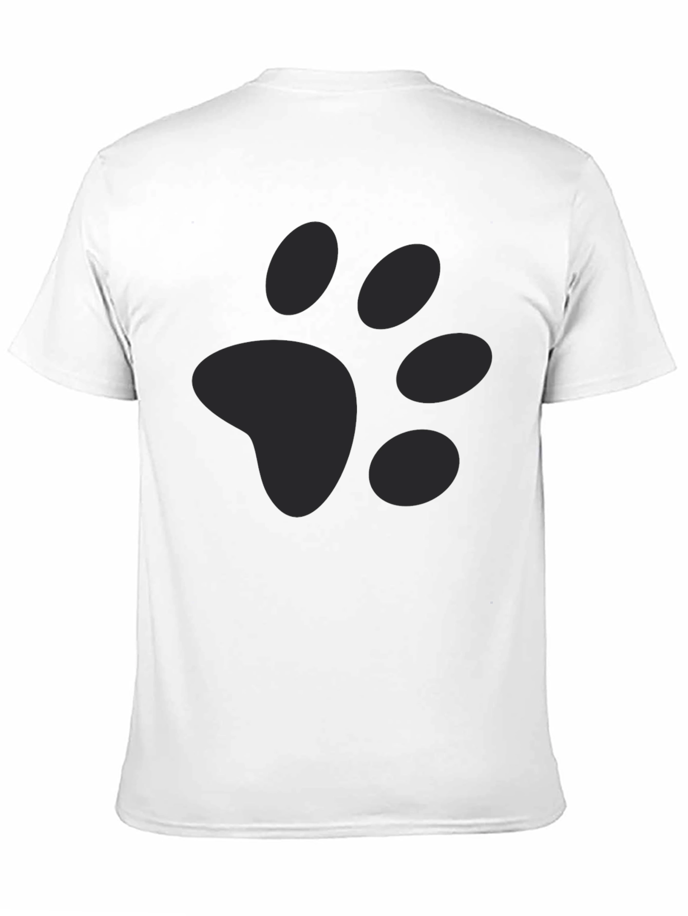 Paw Print Graphic Tee - Casual Comfort
