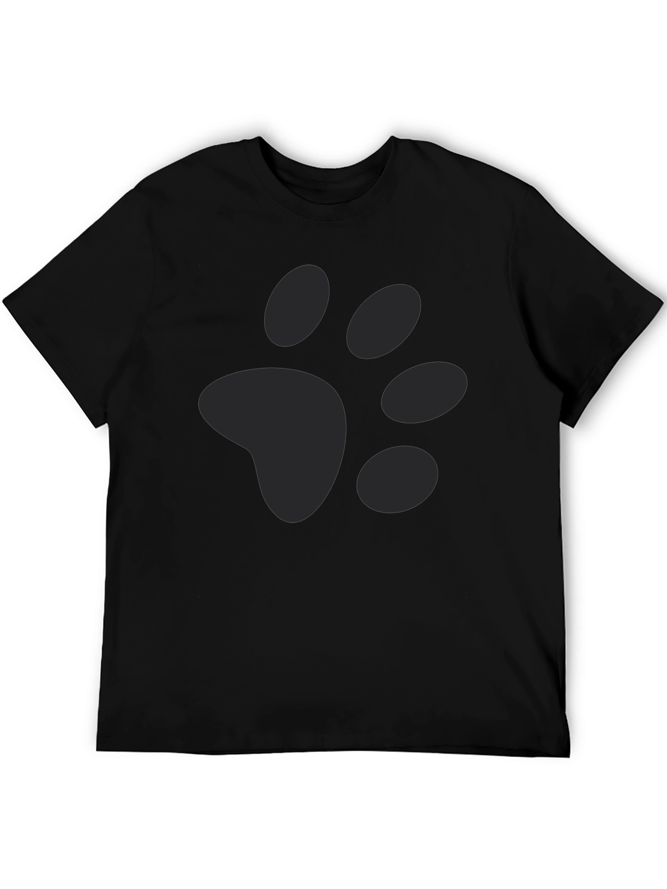 Paw Print Graphic Tee - Casual Comfort