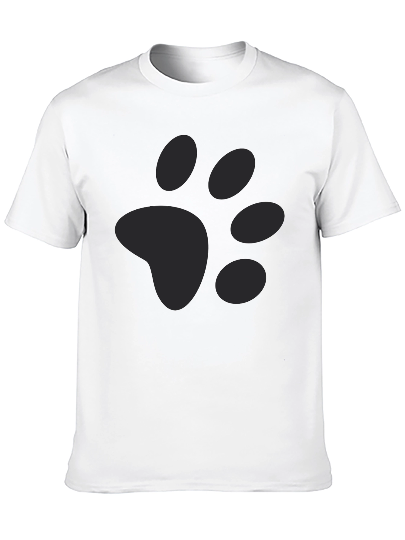 Paw Print Graphic Tee - Casual Comfort