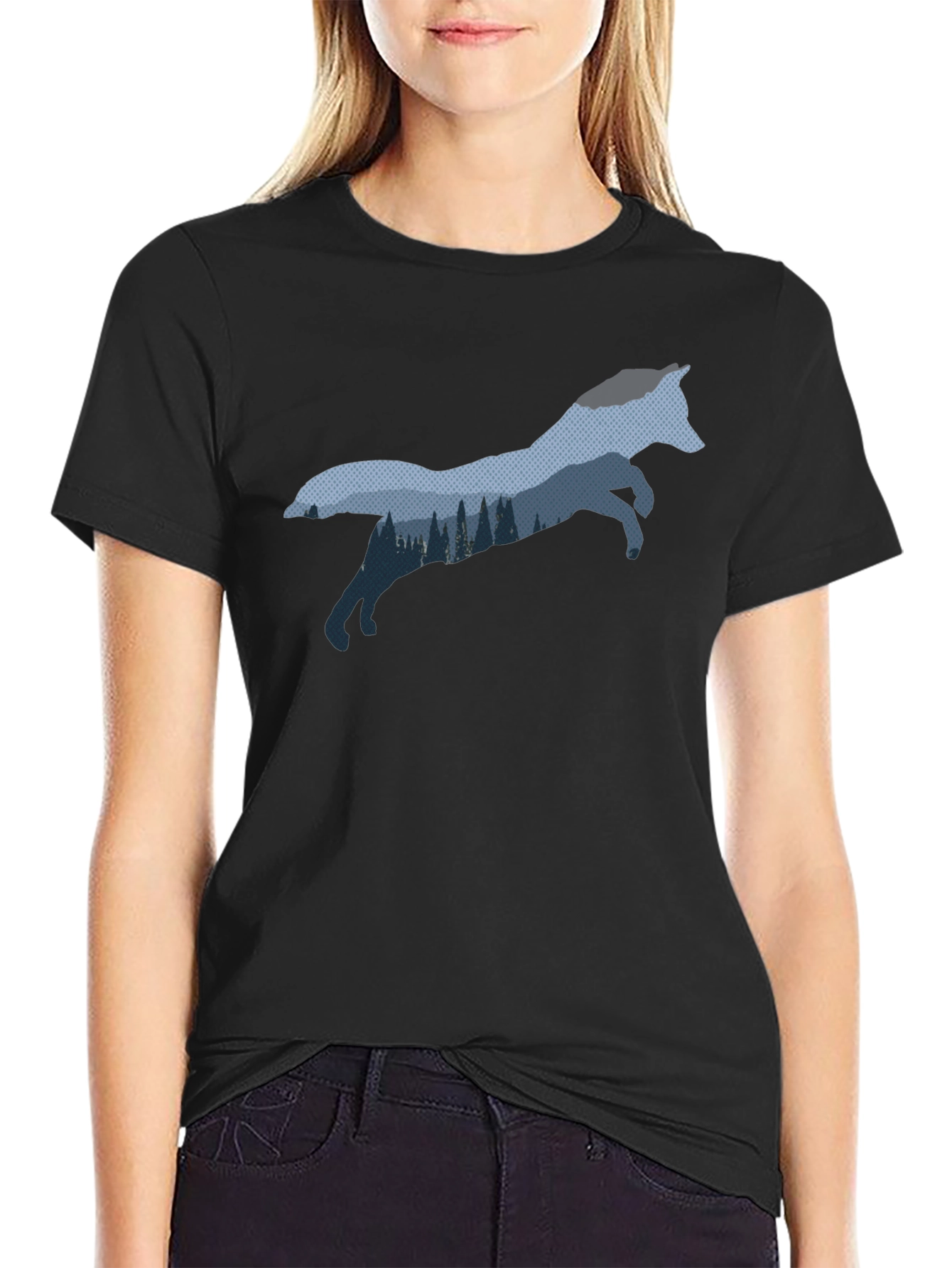 Wolf Graphic Tee - Nature Inspired Design