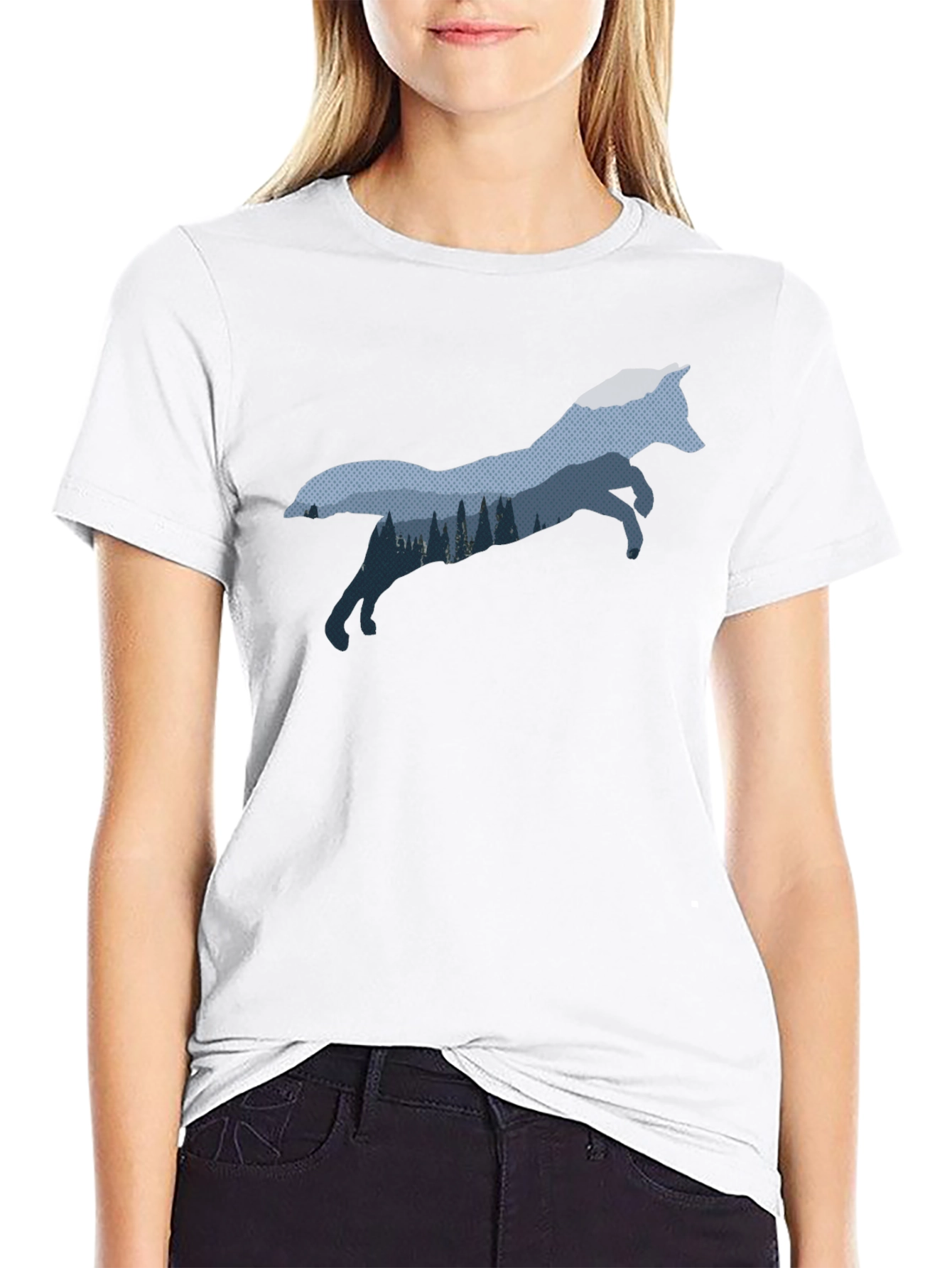 Wolf Graphic Tee - Nature Inspired Design