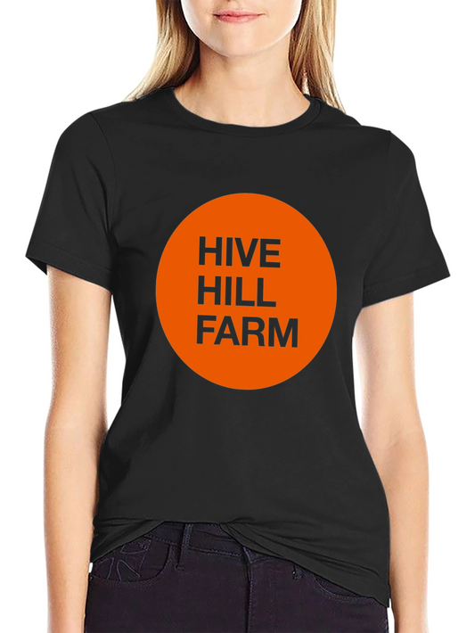 Hive Hill Farm Graphic Tee - Black Cotton T-Shirt