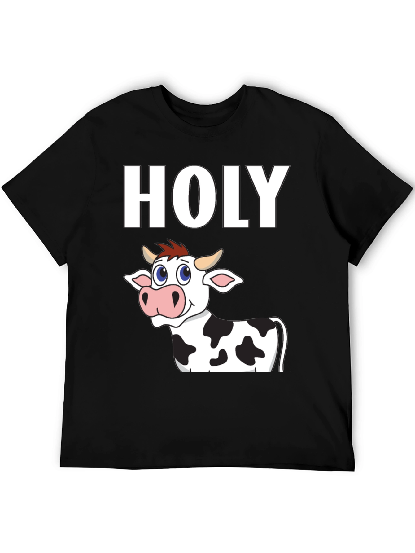 Holy Cow T-Shirt - Funny Cartoon Animal Tee
